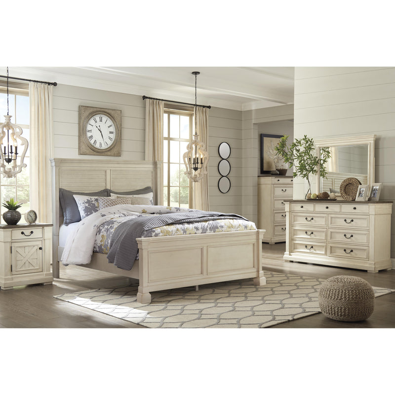 Signature Design by Ashley Bolanburg 9-Drawer Dresser with Mirror B647-131/B647-36 IMAGE 3