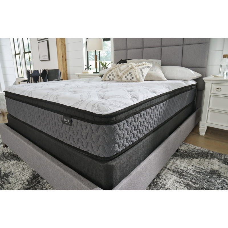 Sierra Sleep 12 Inch Pocketed Hybrid M59051 California King Mattress IMAGE 3