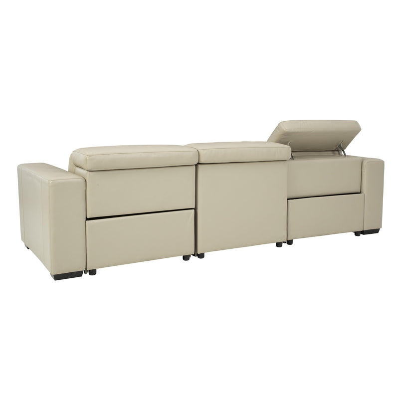 Signature Design by Ashley Texline Power Reclining Leather Match 4 pc Sectional U5960421/U5960422/U5960446/U5960423 IMAGE 6