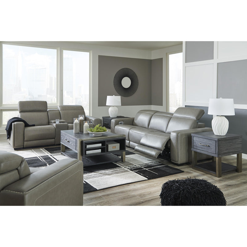 Signature Design by Ashley Correze Power Reclining Leather Match 3 pc Sectional U9420258/U9420246/U9420262 IMAGE 13