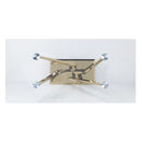 Acme Furniture Barnard Dining Table with Glass Top and Pedestal Base DN00219 IMAGE 4