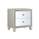 Acme Furniture Sliverfluff 2-Drawer Nightstand BD00243 IMAGE 2
