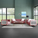 Acme Furniture Heibero II LV00327 Sofa with 2 Pillows IMAGE 7