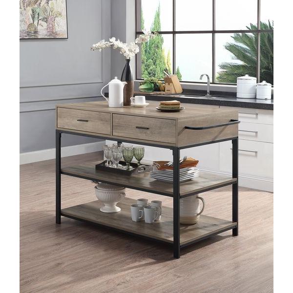 Acme Furniture Macaria AC00403 Kitchen Island IMAGE 5