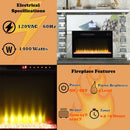 Acme Furniture Noralie AC00509 Fireplace with Bluetooth IMAGE 8