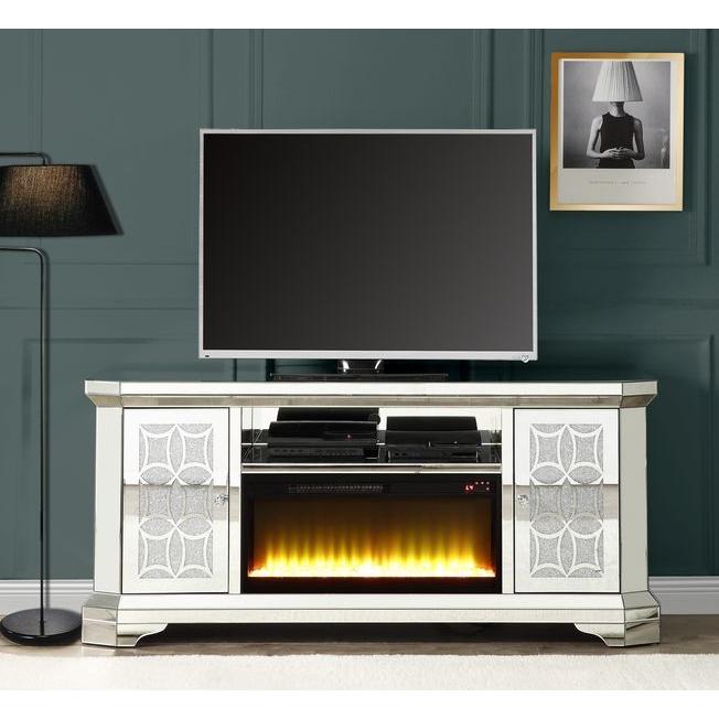 Acme Furniture Noralie Freestanding Electric Fireplace LV00520 IMAGE 1