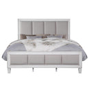 Acme Furniture Katia California King Upholstered Panel Bed BD00659EK IMAGE 3