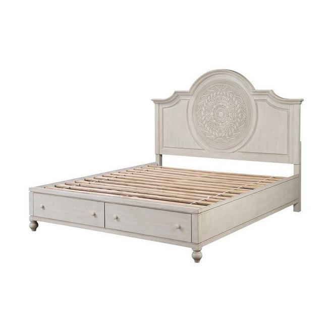 Acme Furniture Roselyne Queen Panel Bed with Storage BD00695Q IMAGE 3