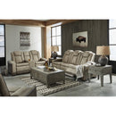 Signature Design by Ashley Next-Gen DuraPella Power Reclining Leather Look Loveseat with Console 2200318 IMAGE 16