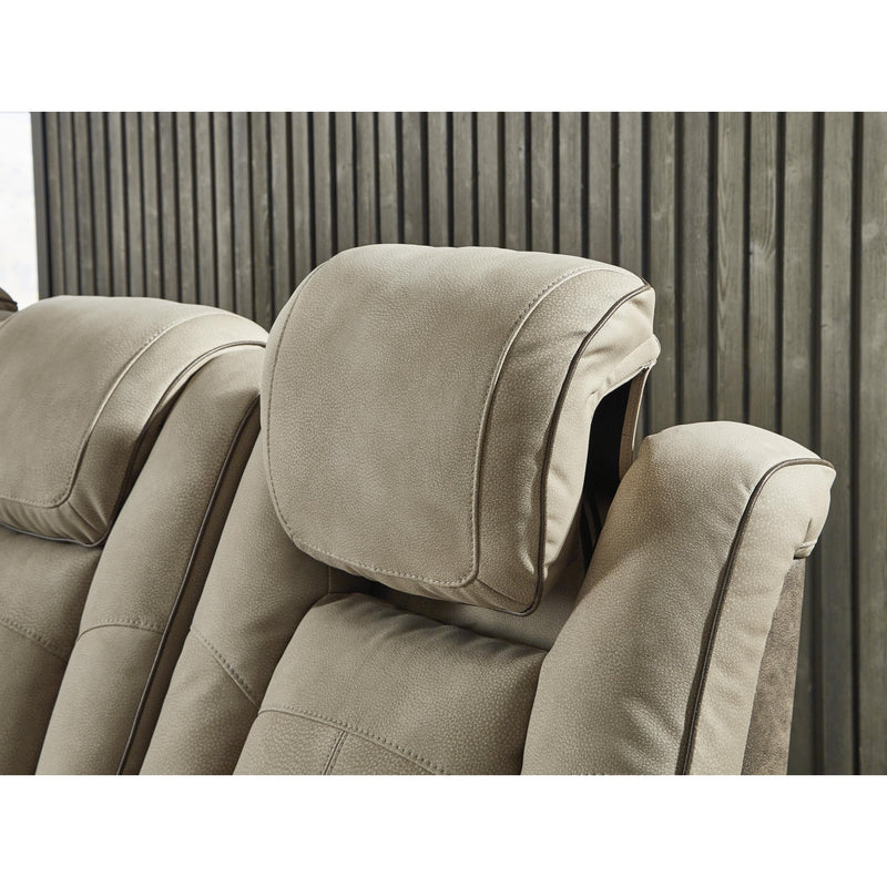 Signature Design by Ashley Next-Gen DuraPella Power Reclining Leather Look Loveseat with Console 2200318 IMAGE 8