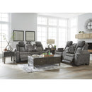 Signature Design by Ashley Next-Gen DuraPella Power Reclining Leather Look Loveseat with Console 2200418 IMAGE 12
