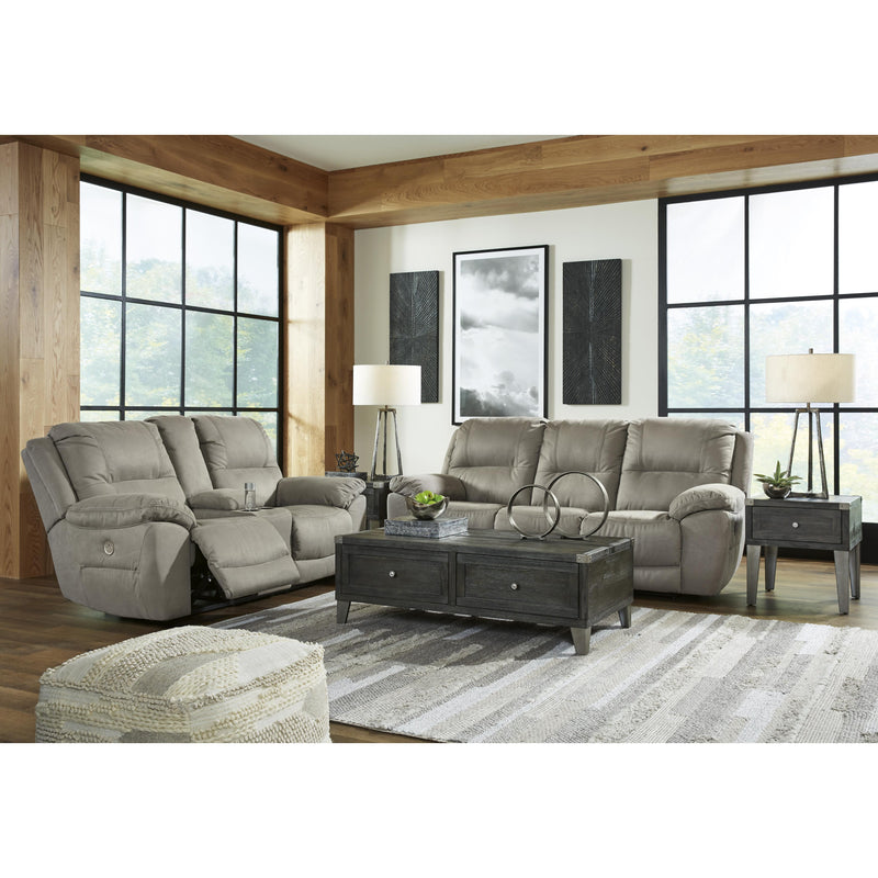 Signature Design by Ashley Next-Gen Gaucho Power Reclining Leather Look Loveseat with Console 5420396 IMAGE 10