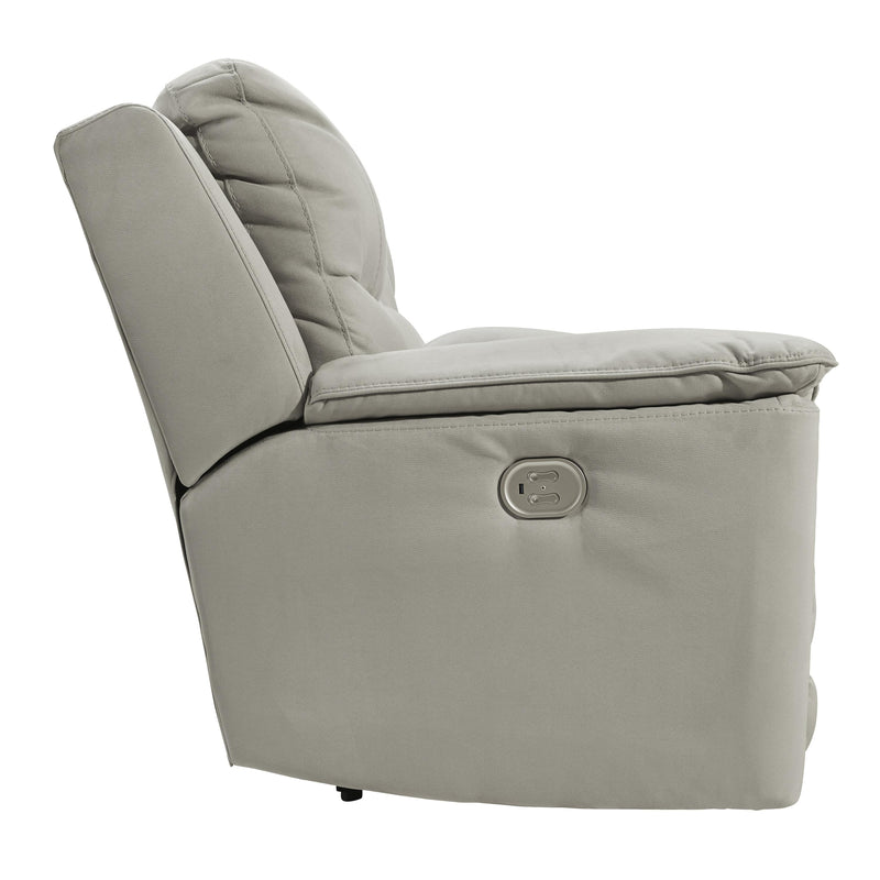 Signature Design by Ashley Next-Gen Gaucho Power Reclining Leather Look Loveseat with Console 6080618 IMAGE 3