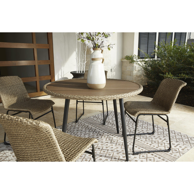 Signature Design by Ashley Amaris P369-615 Round Dining Table IMAGE 4