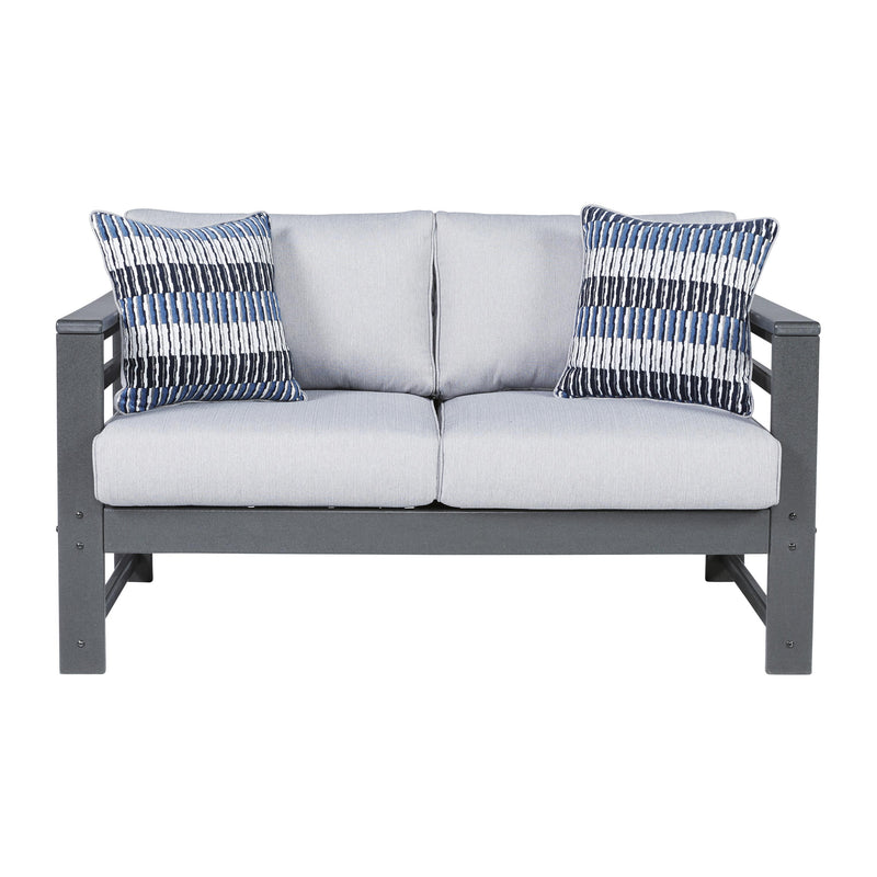 Signature Design by Ashley Amora P417-835 Loveseat with Cushion IMAGE 2