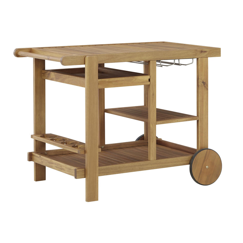 Signature Design by Ashley Kailani P030-660 Serving Cart IMAGE 1