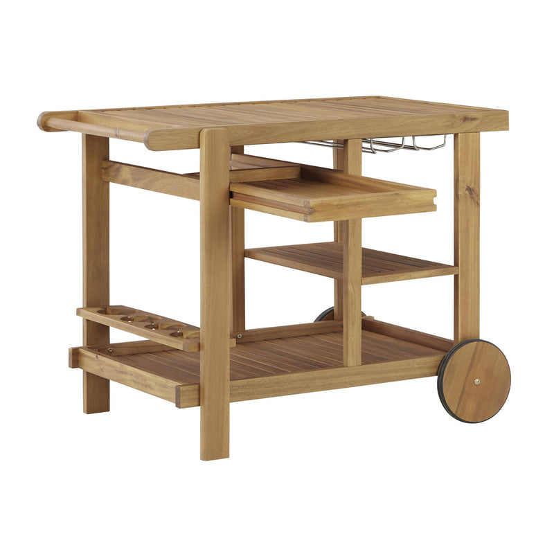 Signature Design by Ashley Kailani P030-660 Serving Cart IMAGE 2