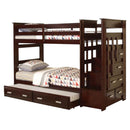 Acme Furniture Allentown 10170W Twin/Twin Bunk Bed with Trundle & Storage IMAGE 2