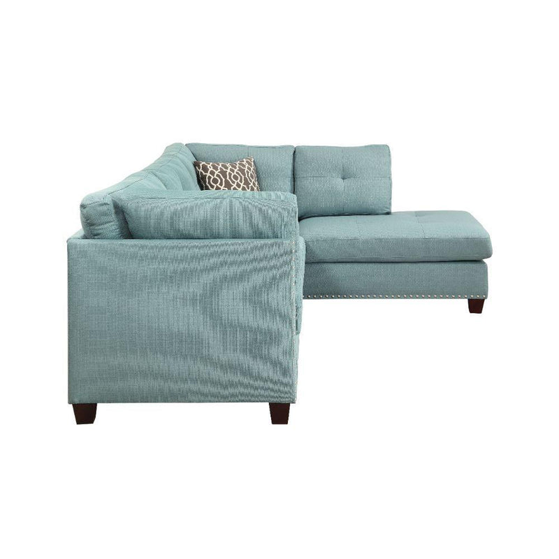 Acme Furniture Laurissa Fabric 2 pc Sectional 54390SOF/54392OTT IMAGE 4