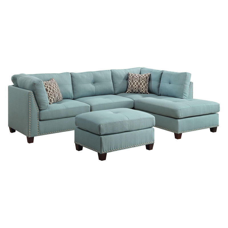 Acme Furniture Laurissa Fabric 2 pc Sectional 54390SOF/54392OTT IMAGE 8