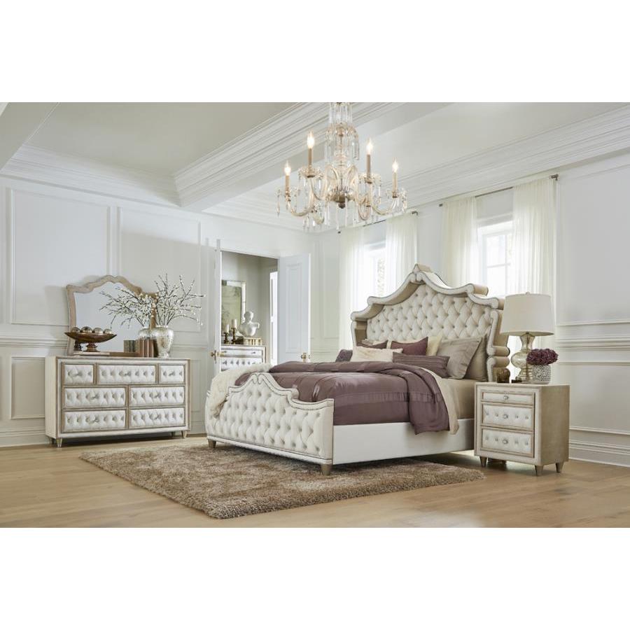 Coaster Furniture Antonella 223525 5-Drawer Bedroom Chest - Ivory and