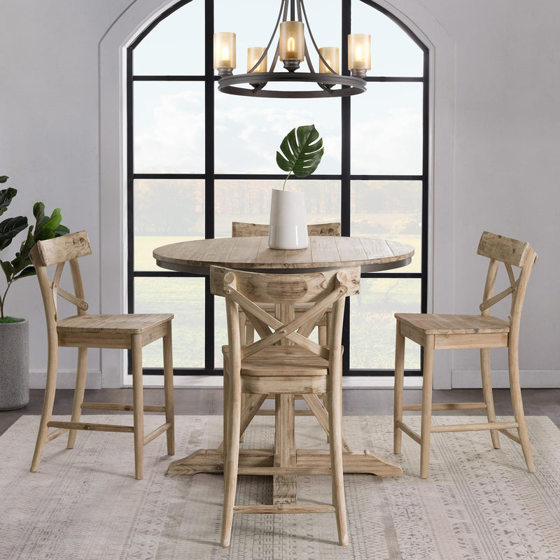  Elements International Callista Counter Height Stool IMAGE 9