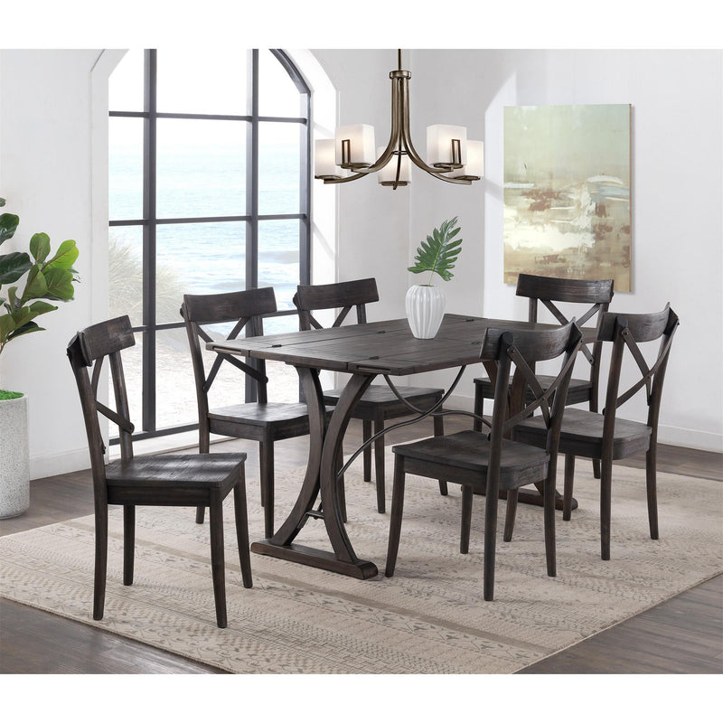 Elements International New Bedford Dining Table with Trestle Base LNB100FTDT IMAGE 12