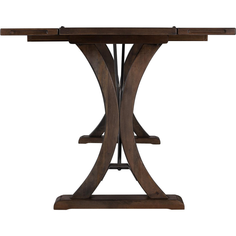 Elements International New Bedford Dining Table with Trestle Base LNB100FTDT IMAGE 4