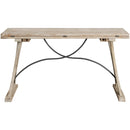 Elements International Callista Dining Table with Trestle Base LCL100FTDT IMAGE 4