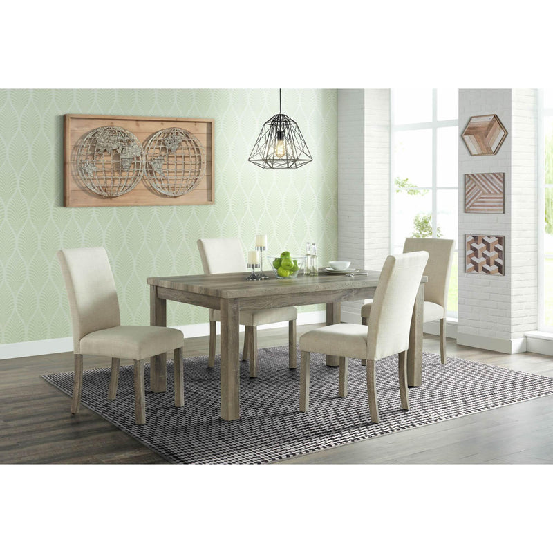 Elements International Oak Lawn Dining Table CDOL100DB IMAGE 6