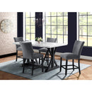  Elements International Tuscany 70" Marble Counter Height Dining Table IMAGE 7