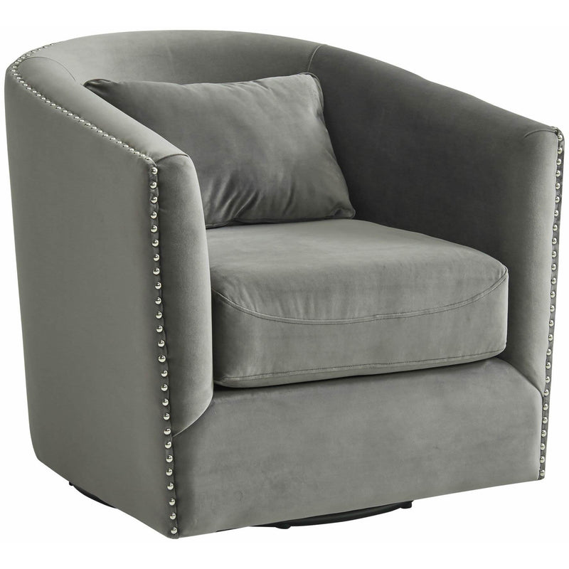 Elements International Stanton Swivel Fabric Accent Chair UST3294102SWE IMAGE 1