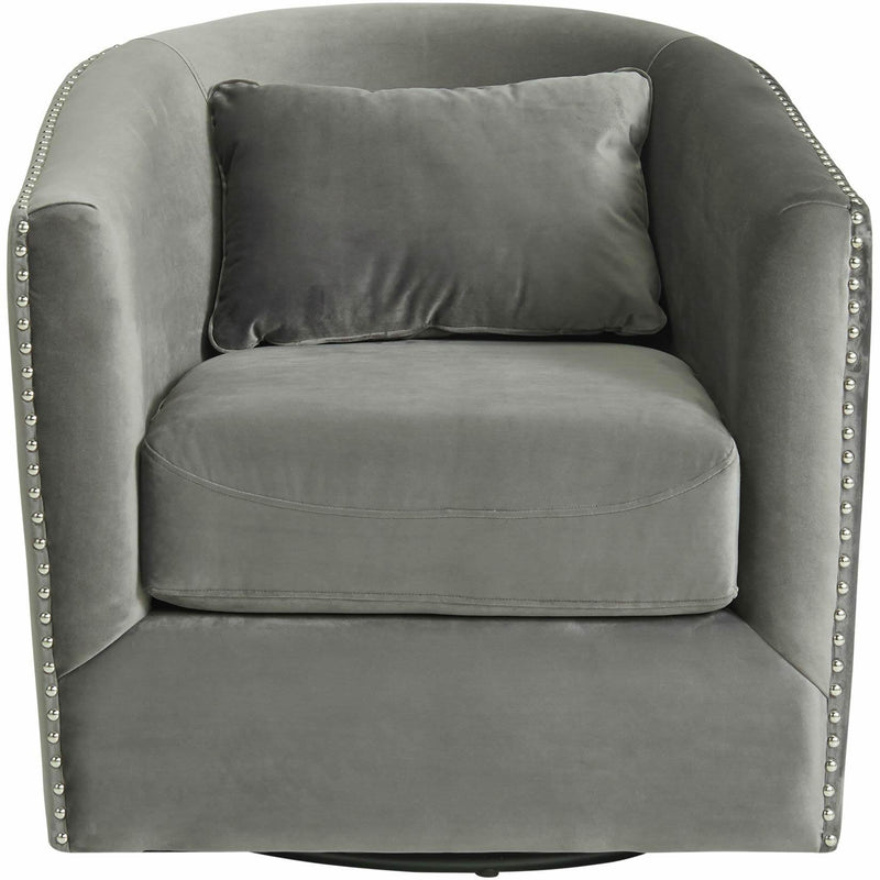 Elements International Stanton Swivel Fabric Accent Chair UST3294102SWE IMAGE 2