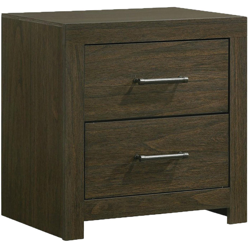 Elements International Hendricks 2-Drawer Nightstand BY400NS IMAGE 1