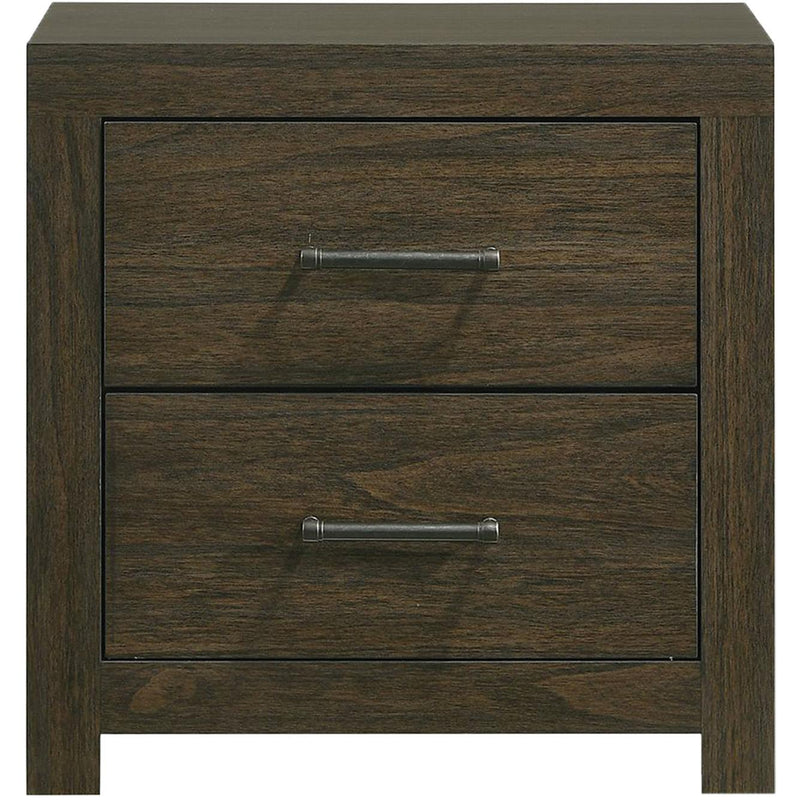 Elements International Hendricks 2-Drawer Nightstand BY400NS IMAGE 2