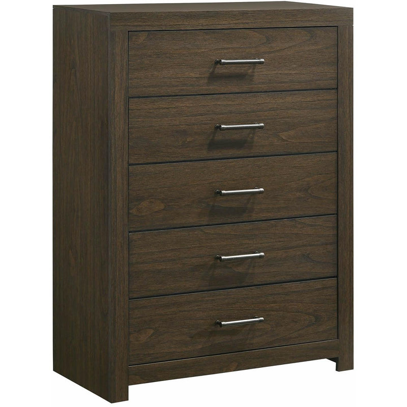 Elements International Hendricks 5-Drawer Chest BY400CH IMAGE 1