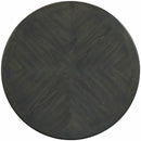 Elements International Round Amherst Counter Height Dining Table with Pedestal Base DAH350CT IMAGE 3