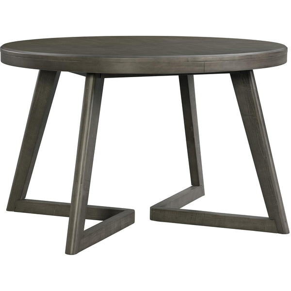 Elements International Round Cross Dining Table with Pedestal Base DCR500RDT IMAGE 1