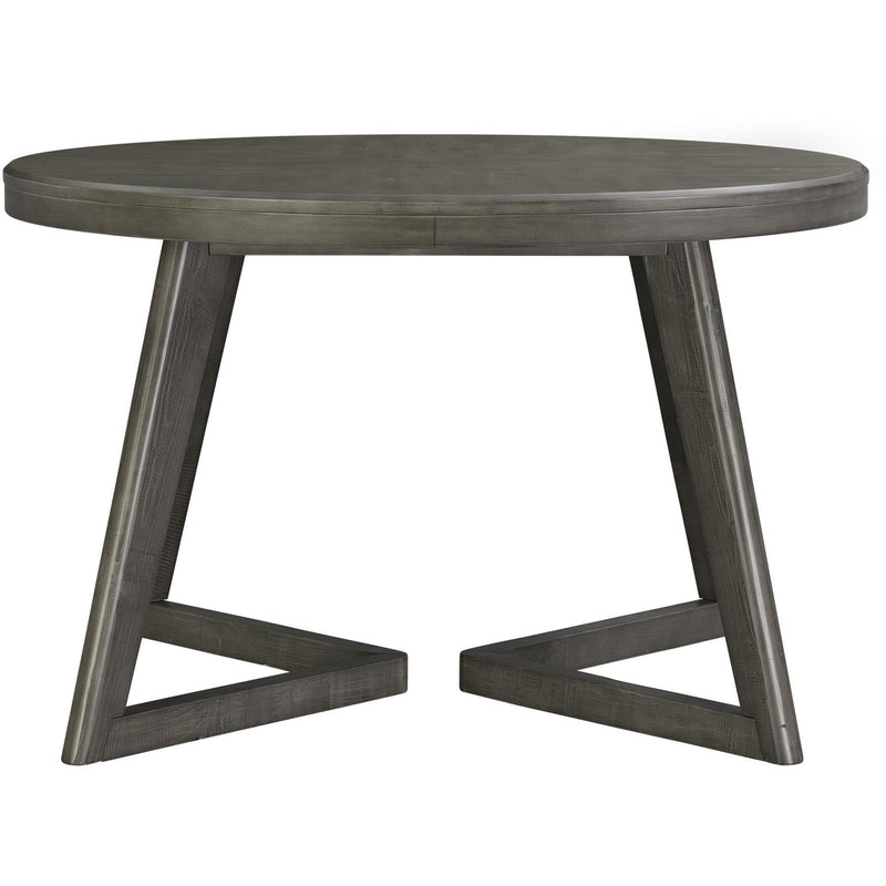 Elements International Round Cross Dining Table with Pedestal Base DCR500RDT IMAGE 2