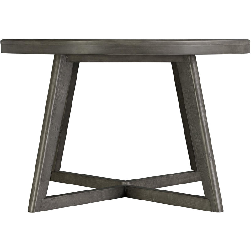 Elements International Round Cross Dining Table with Pedestal Base DCR500RDT IMAGE 3