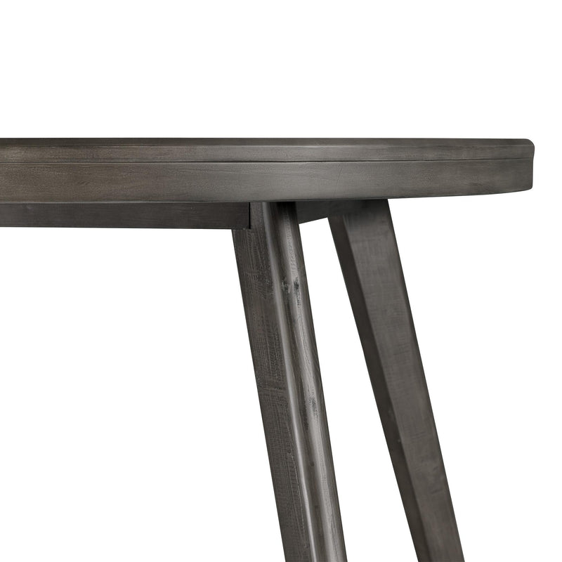 Elements International Round Cross Dining Table with Pedestal Base DCR500RDT IMAGE 4