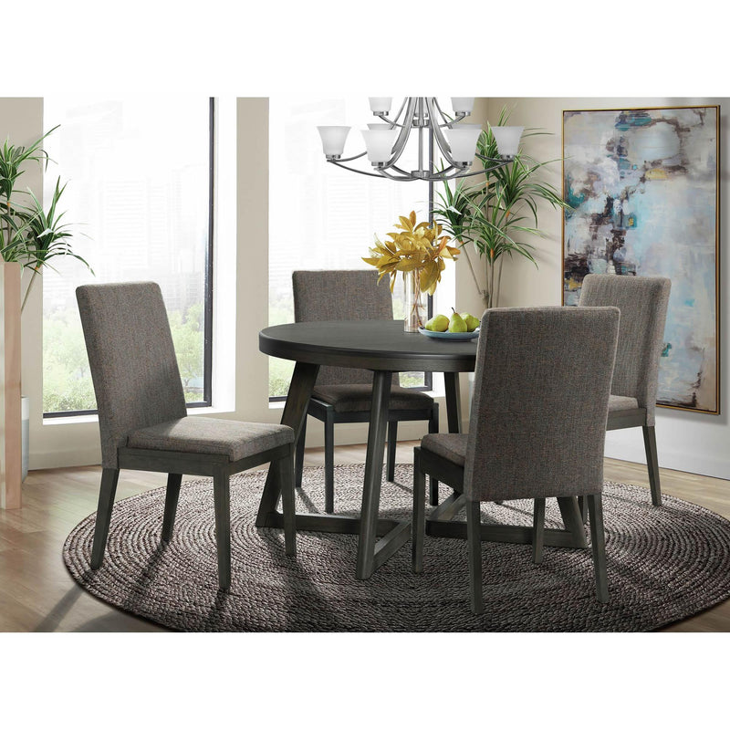 Elements International Round Cross Dining Table with Pedestal Base DCR500RDT IMAGE 9