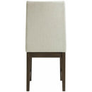  Elements International Dapper Dining Side Chair (Walnut Finish) IMAGE 3