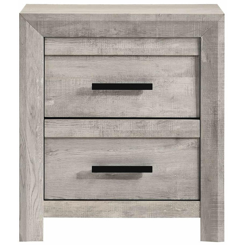 Elements International Ellen 2-Drawer Nightstand EL700NS IMAGE 2