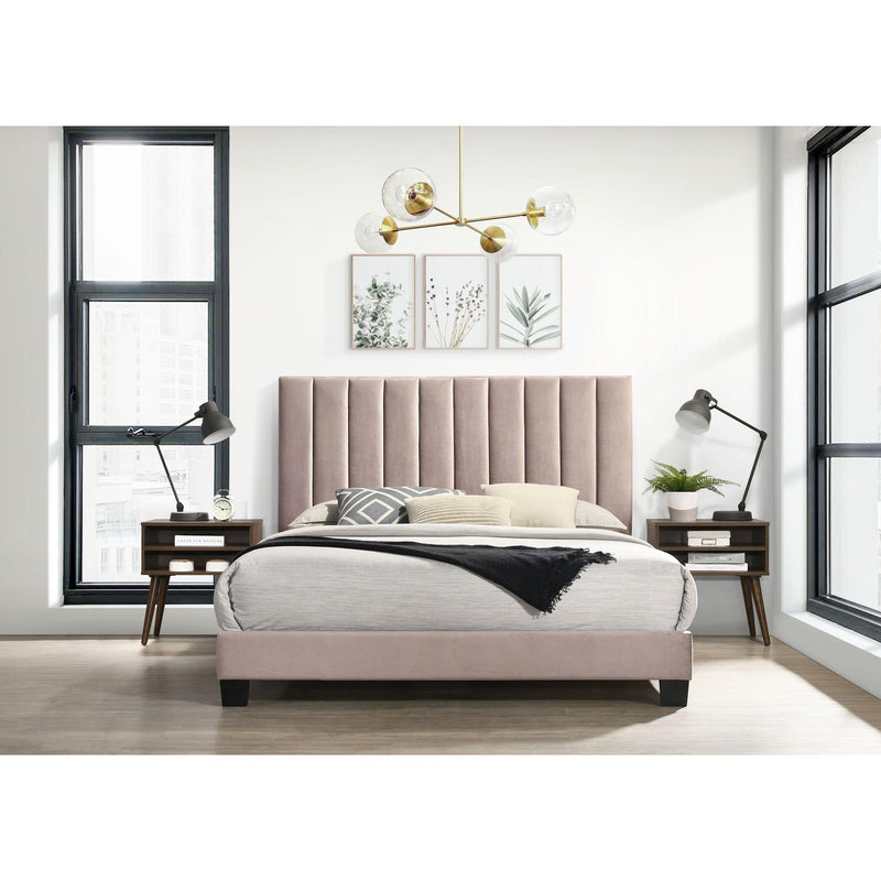 Elements International Coyote Queen Upholstered Platform Bed UCY3700QBE IMAGE 11