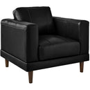  Elements International Hampton Chair in Fiero Black IMAGE 1