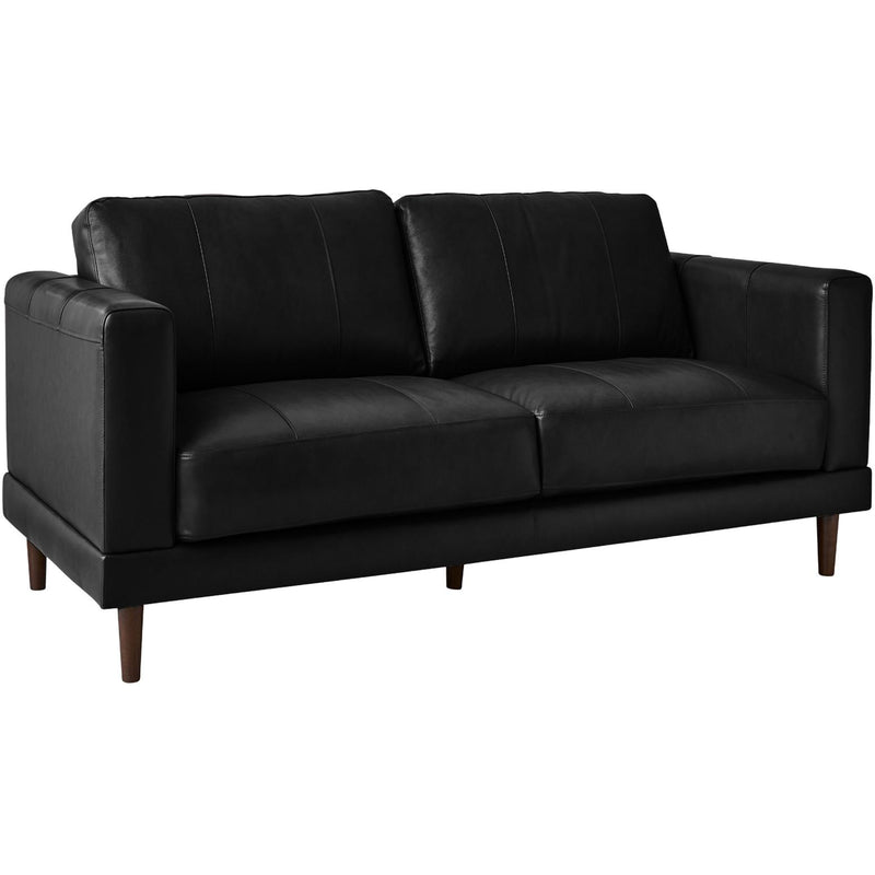 Elements International Hampton Stationary Leather Loveseat UHT3780200 IMAGE 1