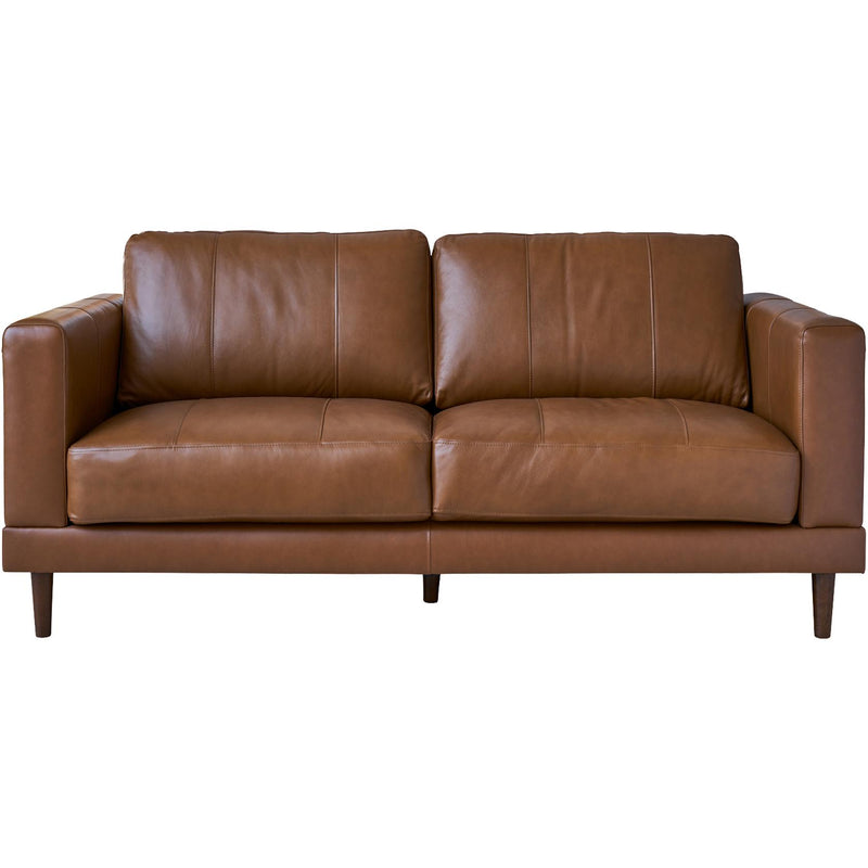 Elements International Hampton Stationary Leather Loveseat UHT3783200 IMAGE 2