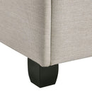 Elements International Hacienda Queen Upholstered Platform Bed with Storage UHC3265QBE IMAGE 7