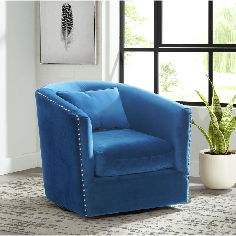 Elements International Stanton Swivel Fabric Accent Chair UST1815102SWE IMAGE 9